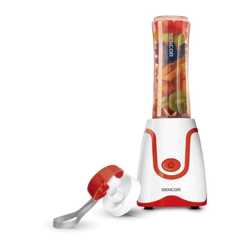 Machine a smoothie Sencor SBL 2114RD rouge avec gourde de 0.6L