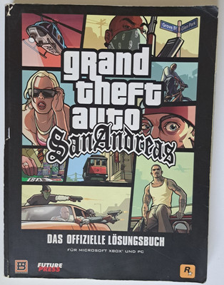 Grand Theft Auto: San Andreas Lösungsbuch Spieleberater Guide Bradygames