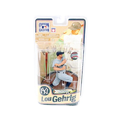 Lou Gehrig Yankees Mcfarlane Figure Cooperstown Coll Series 8 Bronze Level /2000