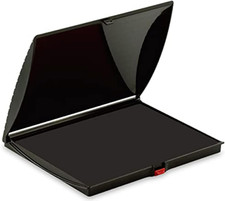 Veltec Large 5" x 7" Premium Felt Rubber Stamp Ink Pad - Black