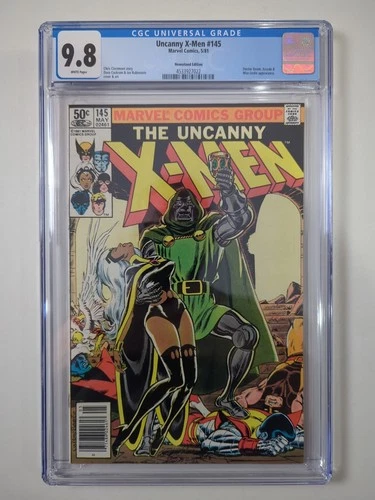 Uncanny X-Men 145 CGC Graded 9.8 NM/MT Newsstand Dr. Doom Marvel Comics 1981