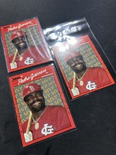 1990 Topps Pedro Guerrero BC -6 Error Cards Mint 3 Cards 2 Have No . After Inc