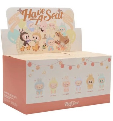 AUTHENTIC Pop Mart Labubu Have A Seat SEALED Case Set - NEW