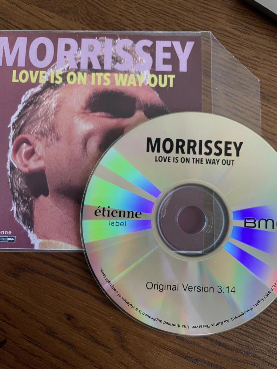 Morrissey "Love Is On Its Way Out" Promo CD - Mint Condition