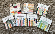 Lot of 7 NEW Miscellaneous 6 x 6 Paper Pads - Paper Crafting / Scrapbooking