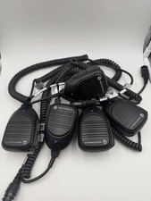 Lot of 5 Motorola PMMN4097C Mobile Microphone w/ Bluetooth Gateway