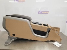 11 2011 Ford F150 Lariat Front Center Complete Floor Console Tan And Silver Trim 11 2011 Ford F150 Lariat Front Center Complete Floor Console Tan And Silver Trim