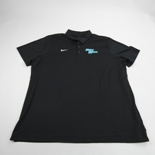 Tulane Green Wave Nike Polo Men's Black New with Tags XXL