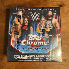 Topps Chrome 2026 WWE Wrestlemania Exclusive LOGOFRACTOR Edition Box *SEALED*