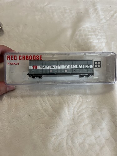 Coche de caja Red Caboose escala N #RN-17410-5 THRALL todas las puertas - Masonite #2002 ¡NUEVO EN CAJA! | Zustand: New