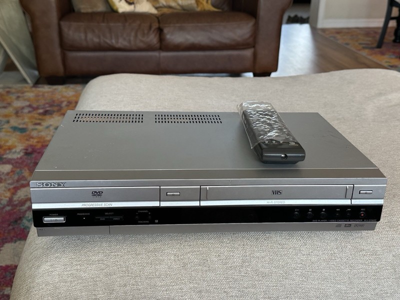Sony SLV-D360P DVD/VCR Combo Player Recorder Hi-Fi Stereo w/ Remote Tested