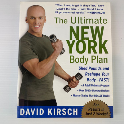 THE ULTIMATE NEW YORK BODY PLAN David Kirsch PAPERBACK SHED POUNDS RESHAPE BODY