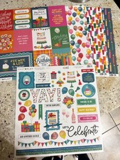 NIP PhotoPlay 12" x 12" Scrapbook Kit - BIRTHDAY