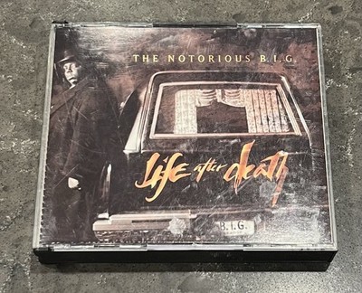 Notorious B.I.G. Life After Death Double CD Fatbox w All Art MISSING Disc 1 1997