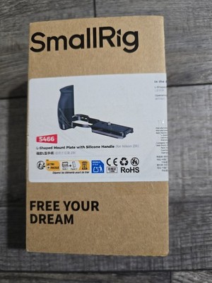 SmallRig L-Shape Handle for Nikon ZR with Ergonomic Silicone Grip, 1/4''-20...