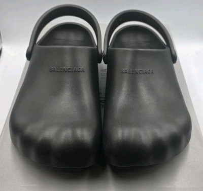 Balenciaga Men's Sunday Molded Mule in Black - Size 11 (44EUR) - 788619W3SU11000