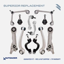 AUTOACER - 12p Front Suspension Kit Control Arms Links Ball Joints For JAGUAR XJ