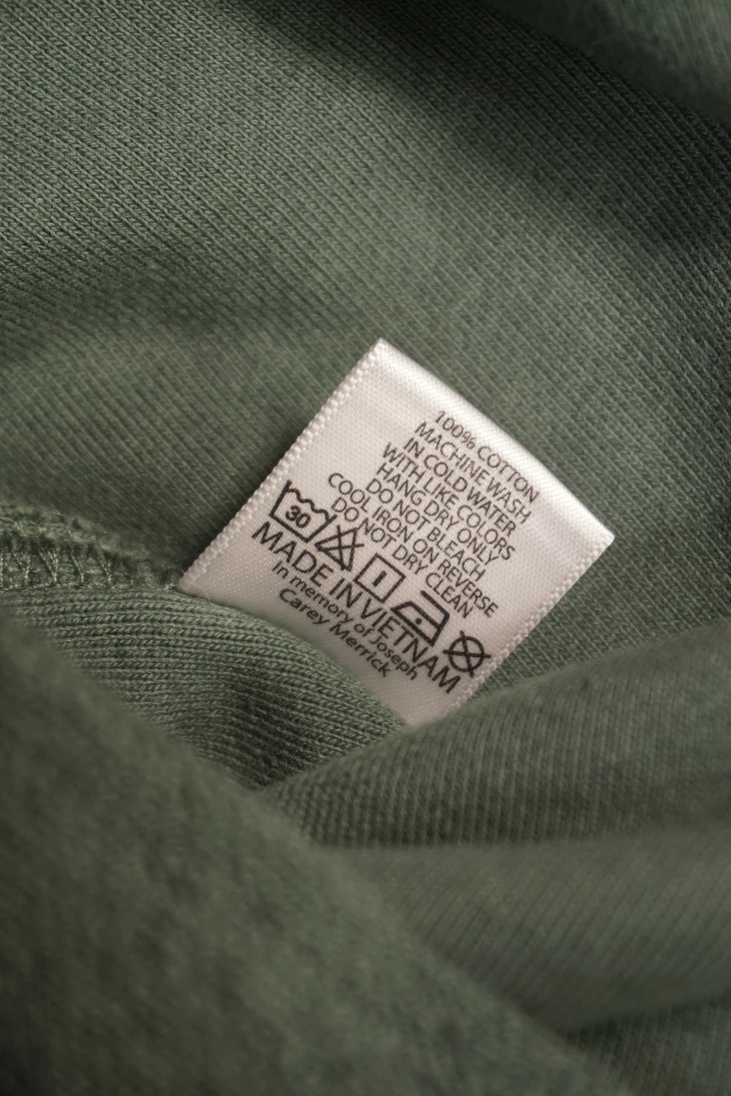 Brain Dead Jacket Mens Large Green Military Button Front Shacket Streetwear LA - product detail image 6