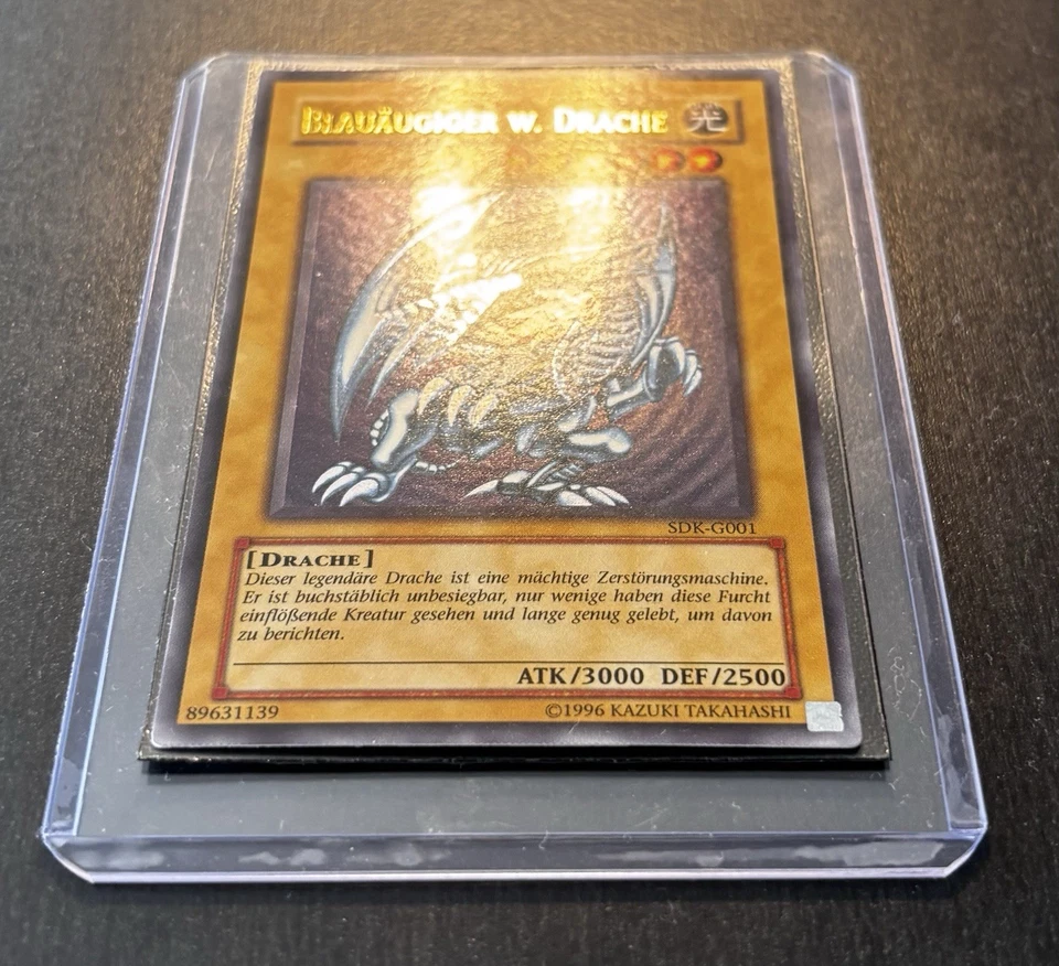 Yu-Gi-Oh! Blauäugiger W. Drache SDK Ultra Rare Near Mint - Bild 4 von 4