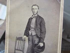 Bath New York Civil War Cavalry soldier cdv photograph