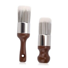 2pcs Leather Cleaning Brush, Wood Salve Brush Repair Cleaner Brushes Gentle