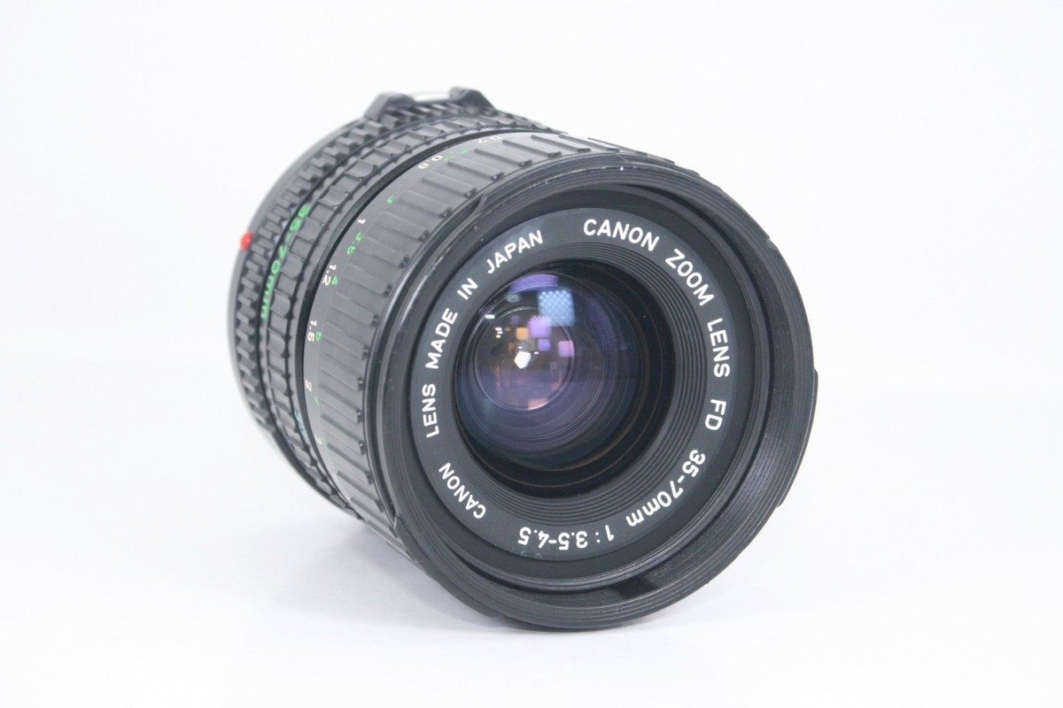 極美品　Canon NEW FD NFD 35-70mm 3.5-4.5 Canon New FD NFD 35-70mm f/3.5-4.5 Zoom MF Lens [Exc+5] from Japan