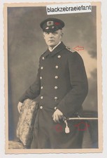 1753 WK2 Foto Reichswehr Marine Soldat Offizier mit Dolch