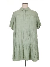 Nasty Gal Inc. Women Green Casual Dress 16
