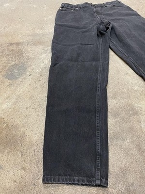 Vintage Levis 560 Jeans Mens 36x34 Black Denim Loose Fit Tapered 