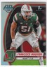 FRANCISCO MAUIGOA 2024 BOWMAN CHROME UNIVERSITY REFRACTOR ROOKIE RC SP MIAMI