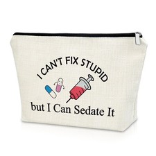 Sazuwu Funny Nurse Gifts Makeup Bag Nurse Appreciation Graduation Gift Ideas ...