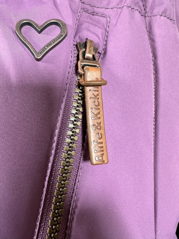 ALIFE&KICKIN Jacke Damen XXL Brombeere Parka Winter Steppjacke Modell AnitaAK - Bild 3 von 4