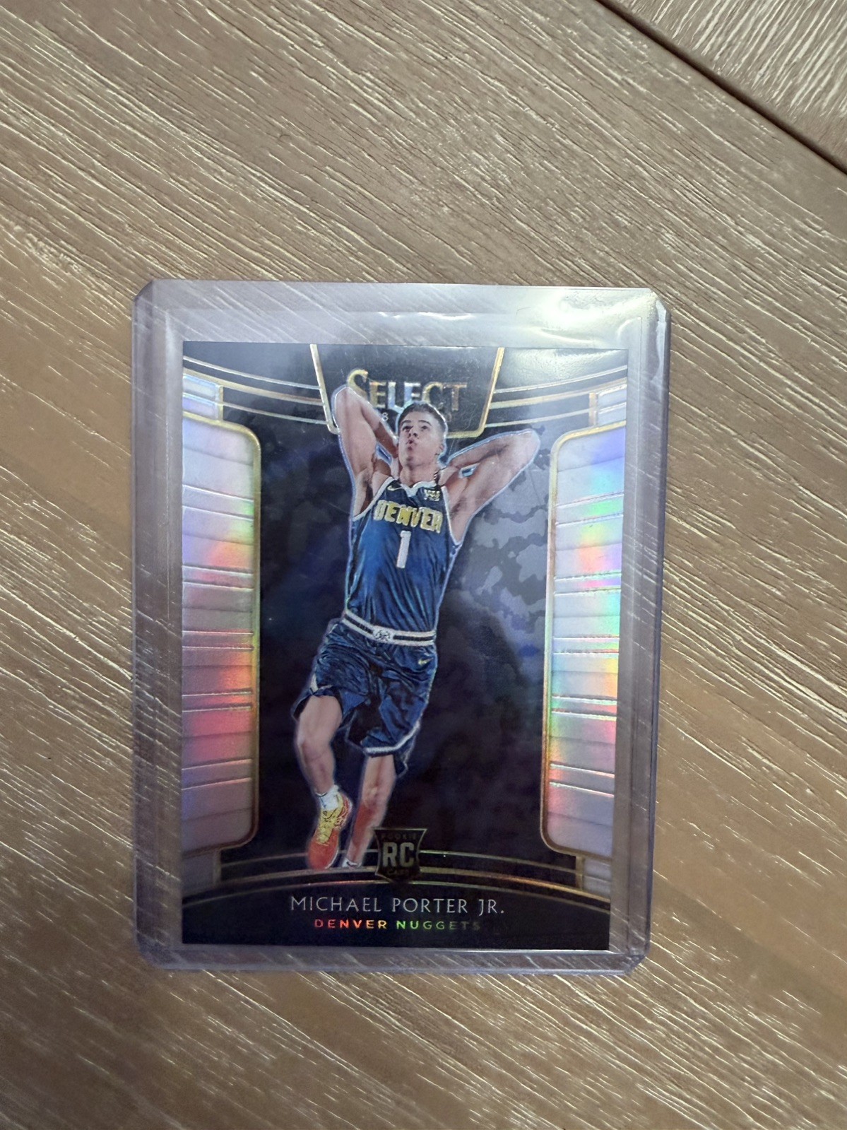 2018-19 Select Michael Porter Jr. RC Silver Prizm Concourse #37 Nuggets