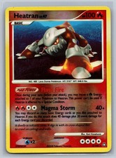 HEATRAN 6/146 HOLO RARE LEGENDS AWAKENED POKEMON REVERSE HOLO LP on eBay