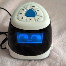 Portable Karaoke System Built-In Speaker w/ Wired Microphone - White/Black