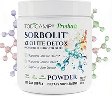 Zeolite Detox for Adults Sorbolit - Zeolite Powder Binder Detox Cleanse - Zeo...