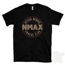 OFFICIAL MEMBER NMAX OWNERS CLUB T-SHIRT motorcycle biker gift retro logo