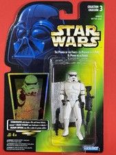 1997 Star Wars - Stormtrooper Tri Lingual - POTF Green Action Figure
