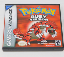 Game Boy Advance Pokemon Ruby Version CASE ONLY