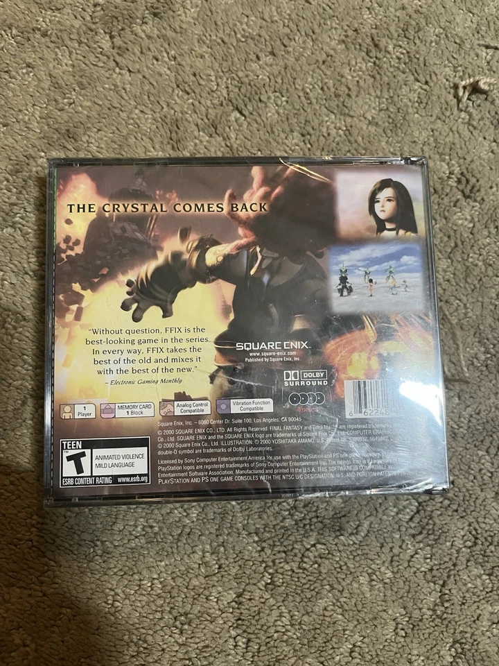 Final Fantasy IX PS1 Sony Playstation 1 Greatest Hits BRAND NEW FACTORY SEALED! - Image 2 of 4