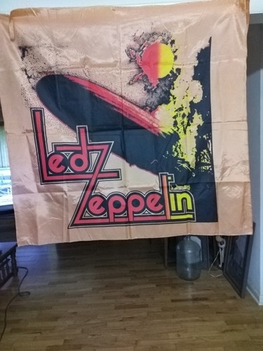 Vintage Concert Banner ~LED ZEPPLIN ~Robert Plant~First Album ~