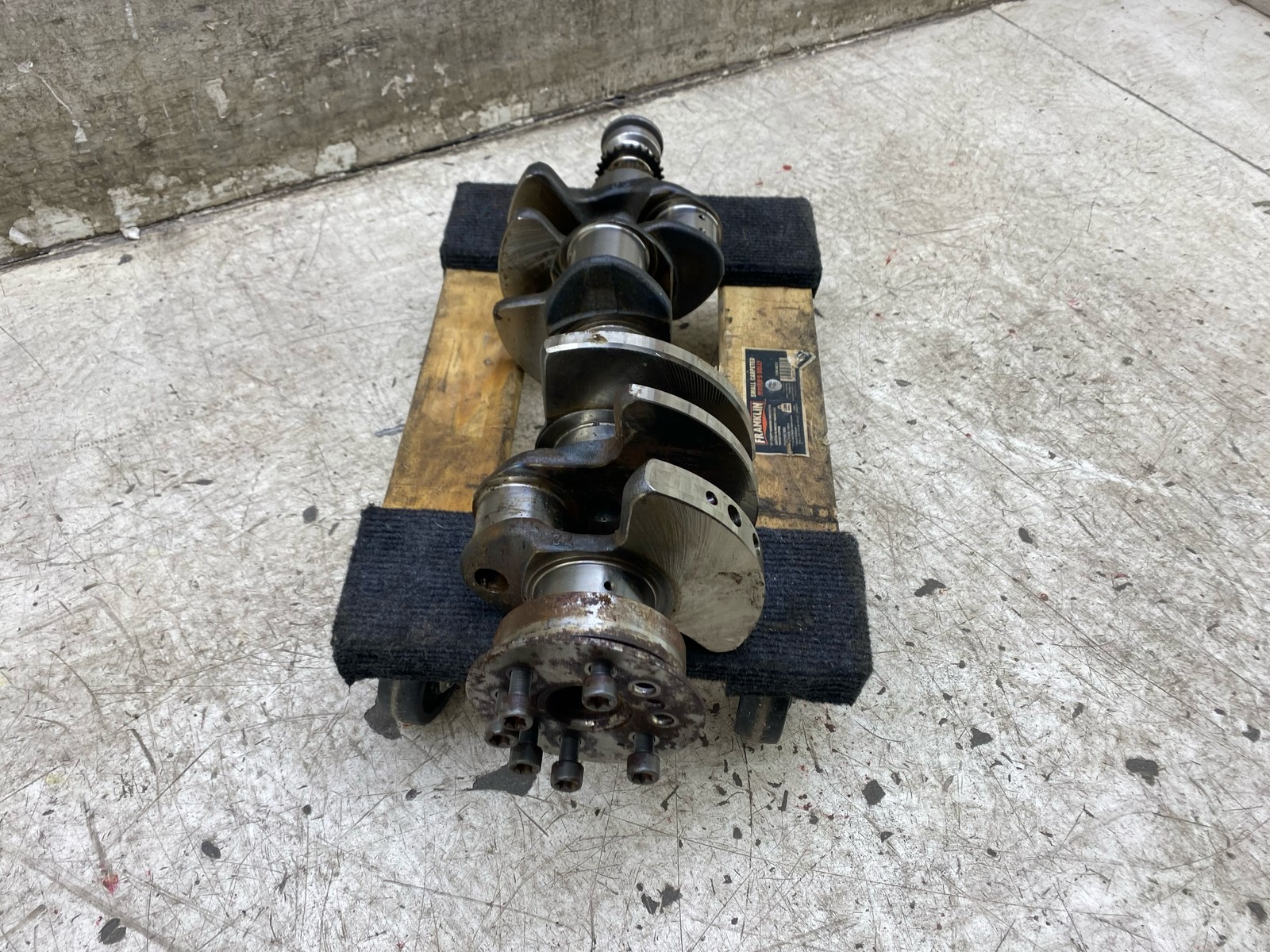 2020-2025 ASTON MARTIN DBX 4.0L V8 M177 ENGINE CRANKSHAFT *FLOOD RECOVERY* OEM