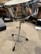 Mapex 14" x 5" Chrome Student Snare Drum W/ Stand, Gig Bag