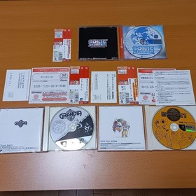 SEGA Dreamcast No.HKT-3000 Console Set w/Visual Memory & 3 Games Tested Used