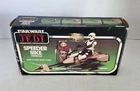 T-408 VINTAGE 80'S KENNER STAR WARS SPEEDER BIKE IN ORIGINAL BOX COMPLETE