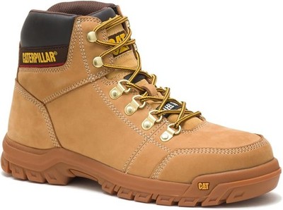 CAT - Men's Outline Steel Toe, Honey, Size 8