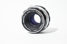 OBJECTIF photo Argentique Nikon	NIKKOR H AUTO  50mm 2 AI 	1970	24x36mm	135