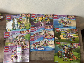 8 lego friends Sets, 41311, 41335, 41316, 41315, 41333,41128,41033,41308 Manuals