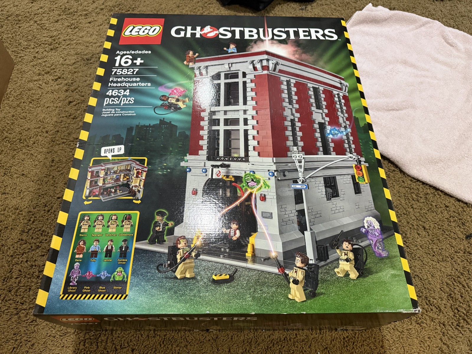 LEGO Ghostbusters Firehouse Headquarters (75827) Brand New In Factory Sealed Box