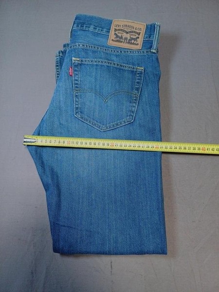 Men Levi's Jeans Navy Cotton 34 / L / 50 #1WSD